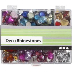 Pierres de strass en boîte