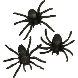 Araign&eacute;es, dim. 4 cm, 10 pi&egrave;ces/ 1 Pq.