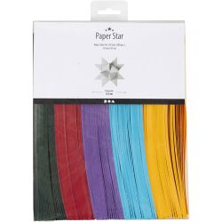 Bandes de papier étoiles