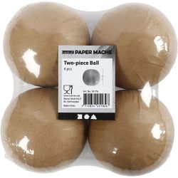 Boule en deux parties