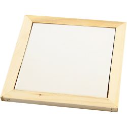 Dessous-de-plat avec cadre en bois