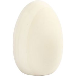 Oeuf, H : 8 cm, d 6 cm, 1 pièce