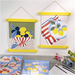 Porte-affiche, H : 2 cm, P: 2,2 cm, L : 25 cm, 1 set
