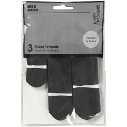 Pompons en papier