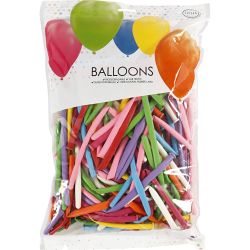 Ballons, long, L : 152 cm, 100 pi&egrave;ces/ 1 Pq.