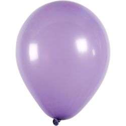 Ballons, d 23 cm, rond, violet, 10 pi&egrave;ces/ 1 Pq.