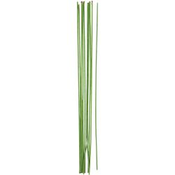 Fil m&eacute;tallique fleuriste, L : 30 cm, d 2 mm, vert, 20 pi&egrave;ces/ 1 Pq.