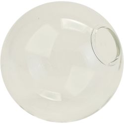 Vase boule en verre
