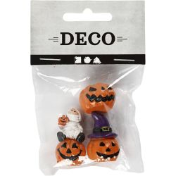 Petites figurines, H : 1,5-3,5 cm, L : 2 cm, 3 pi&egrave;ces/ 1 Pq.