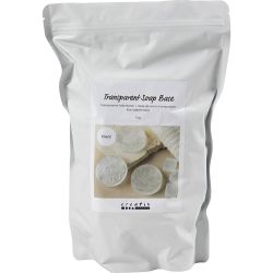 Base de savon transparente