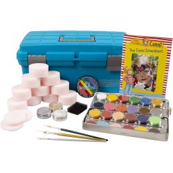 Set de maquillage visage Eulenspiegel, ass. de couleurs, 1 set