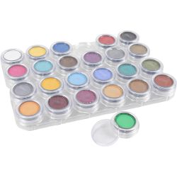 Palette de maquillage pour visage &agrave; base d'eau, ass. de couleurs, 24x2.50 ml/ 1 pi&egrave;ce
