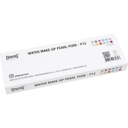 Palette de maquillage pour visage à base d'eau