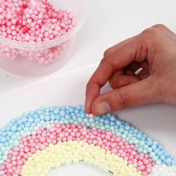 Foam Clay Large, ass. de couleurs, 8x20 gr/ 1 Pq.