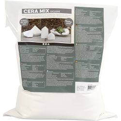 Poudre de moulage Cera-Mix de Luxe, blanc, 5 kg/ 1 Pq.
