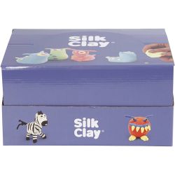 Silk Clay&reg;, couleurs n&eacute;ons, couleurs classiques, 12 set/ 1 Pq.