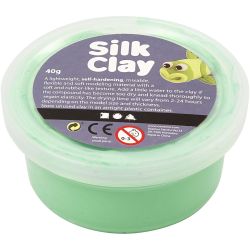 Silk Clay&reg;, vert clair, 40 gr/ 1 bo&icirc;te