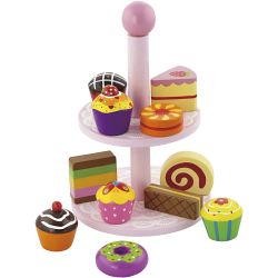 Cupcakes VIGA avec support à gâteaux