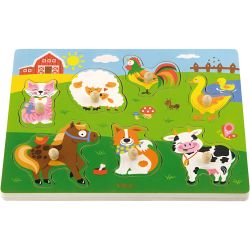 Puzzles en bois VIGA avec sons