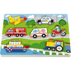 Puzzle en bois VIGA avec sons