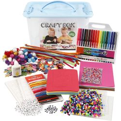 Bo&icirc;te de loisirs, ass. de couleurs, 1 pi&egrave;ce