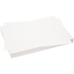 Papier cartonn&eacute;, A4, feuille 210x297 mm, 180 gr, blanc, 2x100 flles/ 1 Pq.
