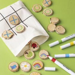 Mini Kit DIY Dessin, Jeu de m&eacute;moire et trois en ligne, ass. de couleurs, 1 Pq.