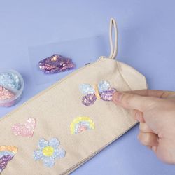 Mini Kit DIY Décoration, Trousse, couleurs pastel, 1 Pq.
