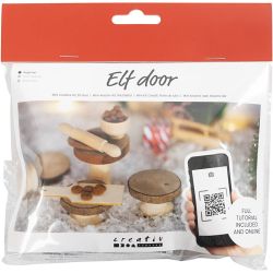 Mini Kit DIY Porte de Lutin, Faire des g&acirc;teaux, 1 Pq.
