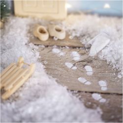 Mini Kit DIY Porte de Lutin, Empreintes, 1 Pq.