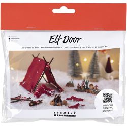 Mini Kit DIY Porte de Lutin, Partir camper, 1 Pq.