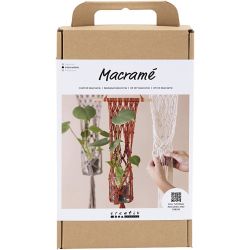Kit DIY Macram&eacute;, Suspension pour fleur, 1 Pq.