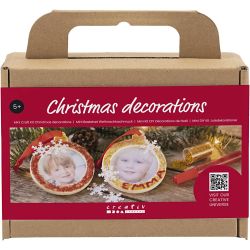 Mini Kit DIY D&eacute;corations de No&euml;l, Cadres, 1 Pq.