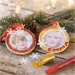 Mini Kit DIY D&eacute;corations de No&euml;l, Cadres, 1 Pq.
