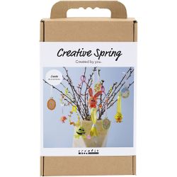 Kit DIY Printemps Cr&eacute;atif, ass. de couleurs, 1 Pq.