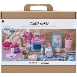 Maxi Mix Cr&eacute;atif G&acirc;teaux Sucr&eacute;s, G&acirc;teaux et bonbons, ass. de couleurs, 1 Pq.