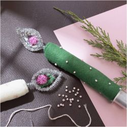 Mini Kit DIY Couture, Bougies éternelles, 1 Pq.