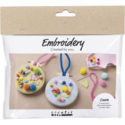 Mini Kit DIY Broderie, Imagination, 1 Pq.
