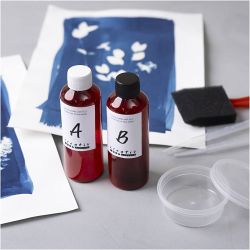 Kit d&rsquo;Outils Cyanotype, Accessoires, bleu, 1 Pq.