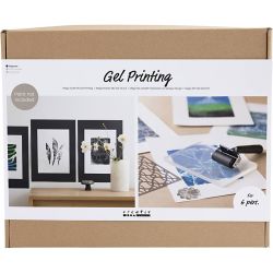 Kit DIY Groupe Plaque de Gel, 1 Pq.