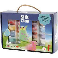 Set Silk Clay&reg;, ass. de couleurs, 1 set