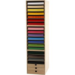 Papiers et armoire
